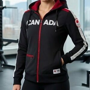 2010 Vancouver Olympic Team Canada Softshell Jacket Hudson’s Bay Historical Y2K